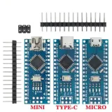 Arduino Nano 3.0 Type-c Avec Le Bootloader Compatible Nano Controller Pour Le Pilote Usb Ch340 16mhz Atmega328p