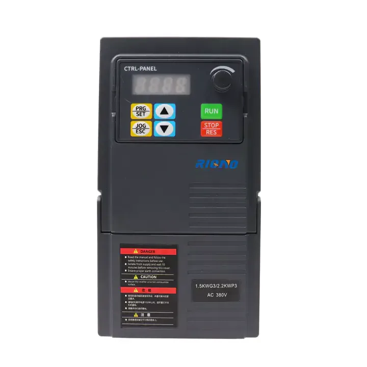 Variateur De Fréquence (vfd) Monophasé Vers Triphasé 220v 5.5kw, pour moulin — image 2 sur 6