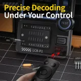 Mini oscilloscope Fnirsi Oscilloscope numérique Testeur de transistor Fonction Générateur de signal Testeur de composants électroniques multifonction 3 en 1 (LCR-P1)