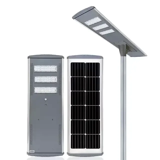 lampadaire solaire Cworth Energy  Haute Efficacité 60w  Tout-en-un — image 1 sur 4