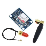 Module Gsm Gprs Sans Fil Quadri-bande Sim800L V2.0 5v Avec Antenne,Câble