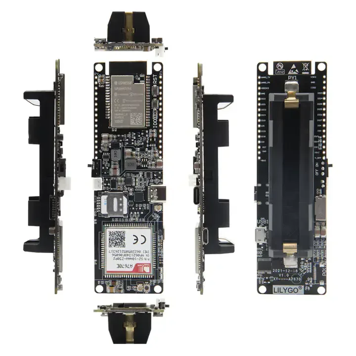 Carte Lilygo Ttgo T-a7670g/e/sa R2 Esp32 4g Lte Cat1 Avec Module Sim Prenant En Charge Gsm/gprs/edge Et Carte Tf A7670g A7670e A7670sa — image 5 sur 6