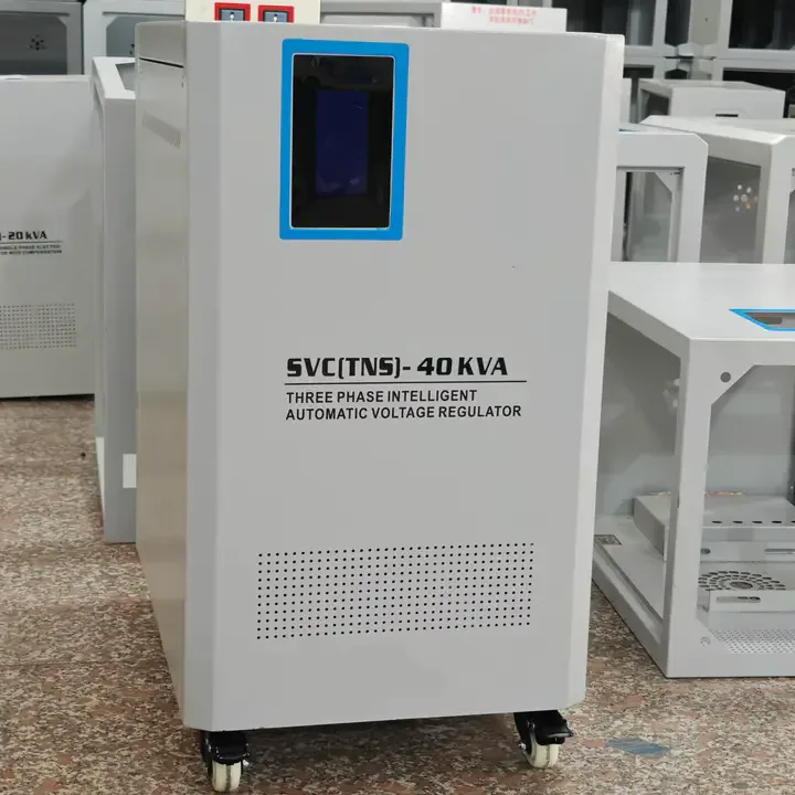 R&eacute;gulateur De Tension Industriel Tns,Pr&eacute;cision 3%,Courant Alternatif 380v,40kva,50kva,Stabilisateur De Moteur Servo Triphas&eacute; - Buy Automati