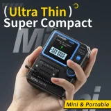 Mini oscilloscope Fnirsi Oscilloscope numérique Testeur de transistor Fonction Générateur de signal Testeur de composants électroniques multifonction 3 en 1 (LCR-P1)