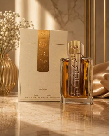 Eau de parfum Lattafa 100 ml avec coffret doré