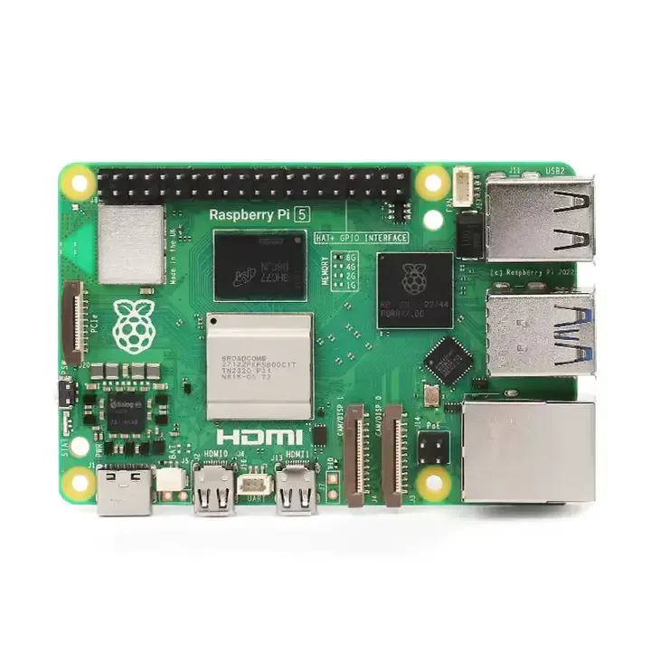 Raspberry Pi 5 (5ème Génération) Avec 2 Go De Mémoire,Carte De Développement Basée Sur Arm Cortex