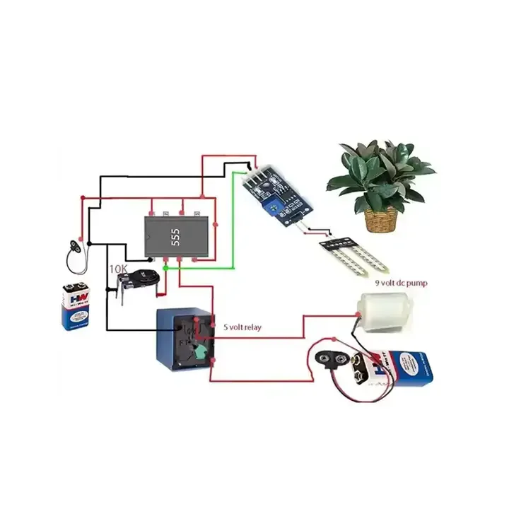 Pour Arduino Carte De Développement Bricolage Robot Voiture Intelligente Accessoire Sol Humidité Hygromètre Module De Détection Kit De Capteur D'humidité - Buy — image 7 sur 7