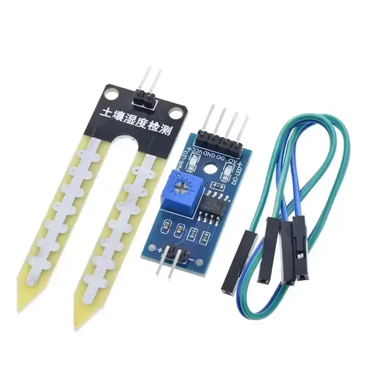 Pour Arduino Carte De Développement Bricolage Robot Voiture Intelligente Accessoire Sol Humidité Hygromètre Module De Détection Kit De Capteur D'humidité - Buy — image 1 sur 7