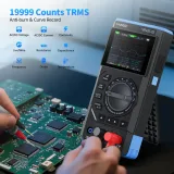 Fnirsi Dst-210 Multimètre Numérique 3 En 1 Oscilloscope Générateur De Signaux 19999 Points 10mhz/1mhz Outil Portable