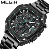 Montre Pour Homme : Bracelet En Acier Carré -