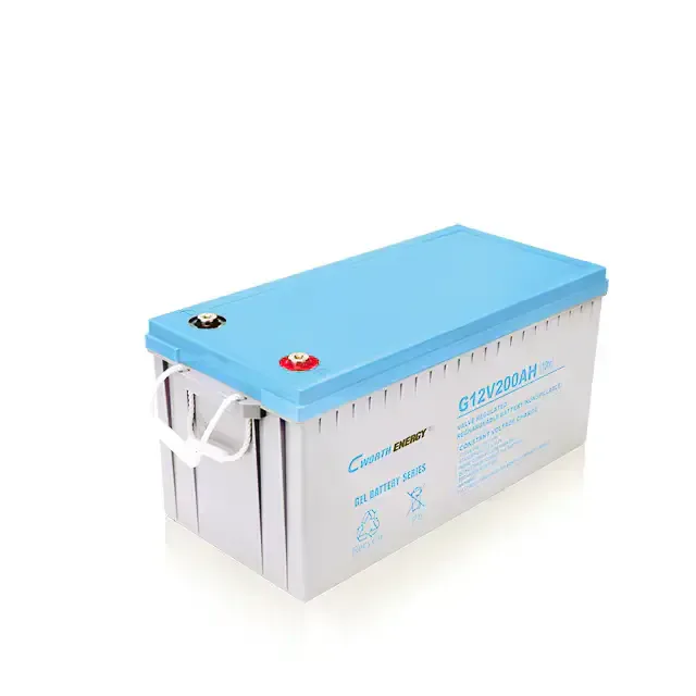Batterie Solaire Gel  12v 200ah En Stock Cworth Energy