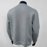 Sweat-shirt &Agrave; Manches Longues En Coton Lourd Pour Homme Avec Un Design &Agrave; Demi-patte Pour L'hiver - Buy Heavyweight Cotton Hoodie semi Open Chest S