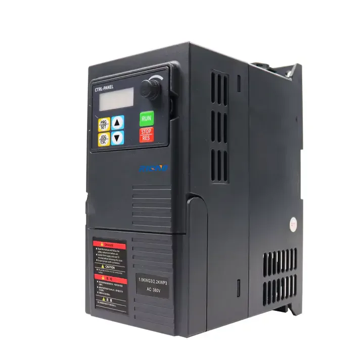 Variateur De Fréquence (vfd) Monophasé Vers Triphasé 220v 5.5kw, pour moulin — image 1 sur 6
