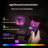 Anker A3136 Soundcore Glow Mini Neon Subwoofer,Haut-parleur Sans Fil Compact
