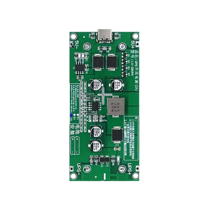 Nouveau Chargeur Booster De Batterie Au Lithium Ups18650 Original 15w 3a Haute Puissance 5v/9v/12v Sans Interruption - Buy 15w 3a High-power Ups18650 Lithium Ba — image 4 sur 7
