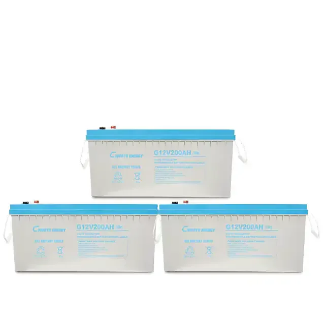 Batterie Solaire Gel  12v 200ah En Stock Cworth Energy