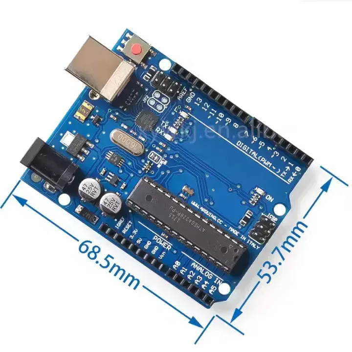 Carte De Développement Uno R3 De Haute Qualité Avec Câble Ch340/atega16u2 Atmega328p Module R3 - Buy Arduinos Uno R3 Development Board Atmega328p Compatible Wit — image 4 sur 6