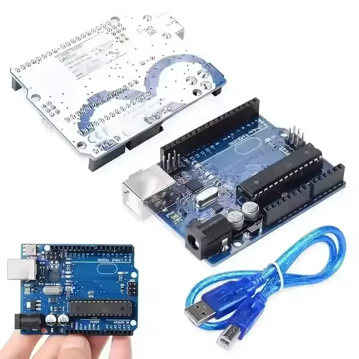 Carte De Développement Uno R3 De Haute Qualité Avec Câble Ch340/atega16u2 Atmega328p Module R3 - Buy Arduinos Uno R3 Development Board Atmega328p Compatible Wit