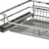 Porte-assiette &Agrave; 4 C&ocirc;t&eacute;s Pour Le Rangement De La Cuisine-panier &Agrave; Tiroirs &Agrave; Fermeture Douce Pour Plats Et Bols - Buy Kitchen C